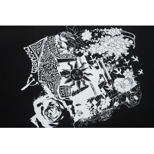 Replica Alexander McQueen T-shirts Short Sleeved For Unisex #1475423 $32.00 USD for Wholesale
