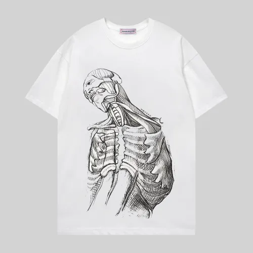 Replica Alexander McQueen T-shirts Short Sleeved For Unisex #1475424, $32.00 USD, [ITEM#1475424], Replica Alexander McQueen T-shirts outlet from China
