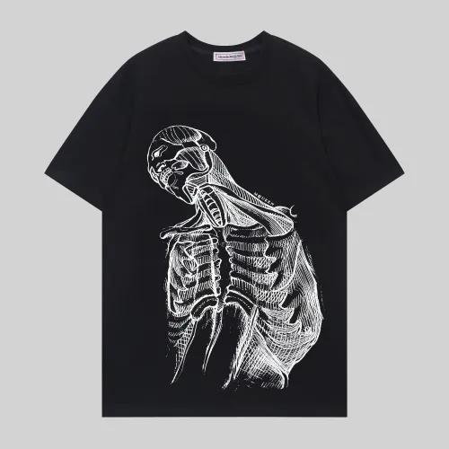 Replica Alexander McQueen T-shirts Short Sleeved For Unisex #1475425, $32.00 USD, [ITEM#1475425], Replica Alexander McQueen T-shirts outlet from China