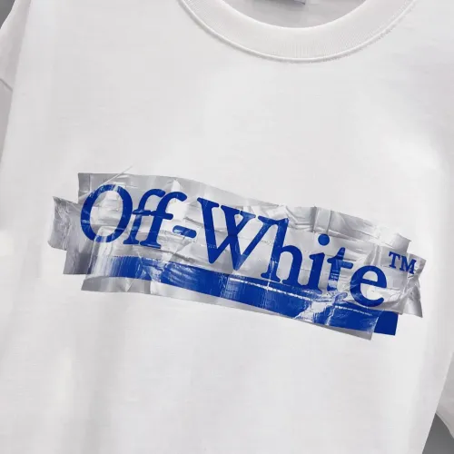 Replica Off-White T-Shirts Short Sleeved For Unisex #1475548 $34.00 USD for Wholesale