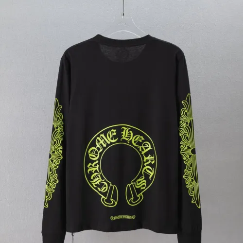 Replica Chrome Hearts T-Shirts Long Sleeved For Unisex #1475572 $48.00 USD for Wholesale
