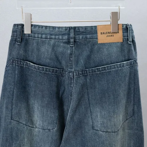 Replica Balenciaga Jeans For Men #1475652 $64.00 USD for Wholesale