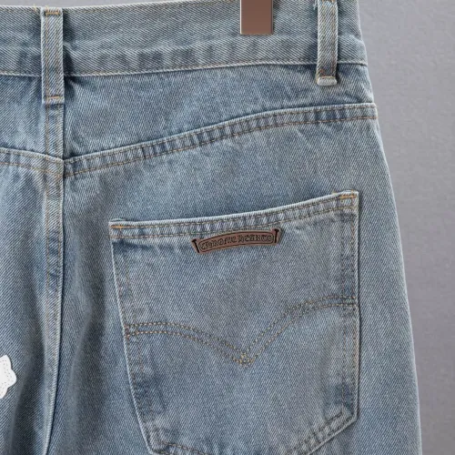 Replica Chrome Hearts Jeans For Men #1475679 $72.00 USD for Wholesale