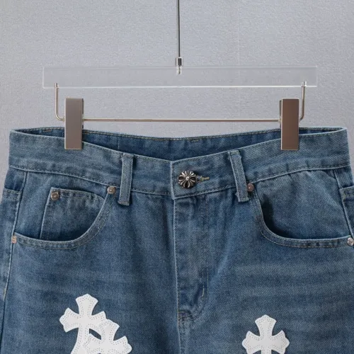 Replica Chrome Hearts Jeans For Men #1475683 $52.00 USD for Wholesale