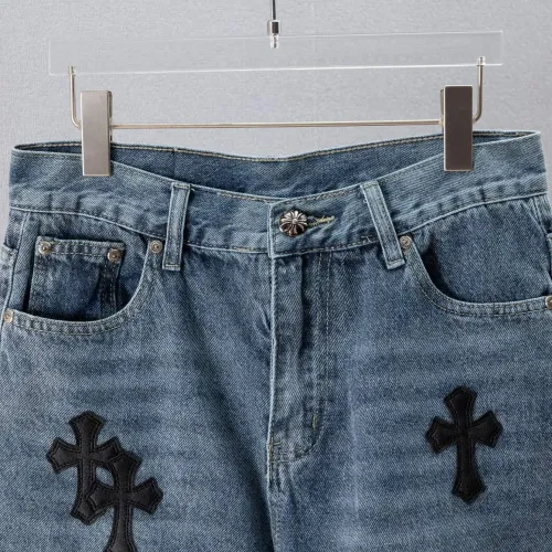 Replica Chrome Hearts Jeans For Men #1475684 $48.00 USD for Wholesale
