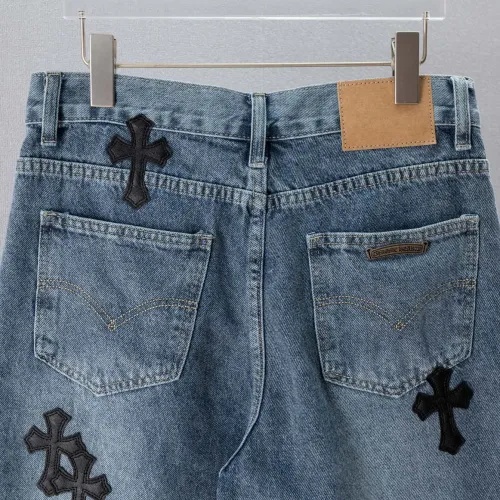 Replica Chrome Hearts Jeans For Men #1475684 $48.00 USD for Wholesale