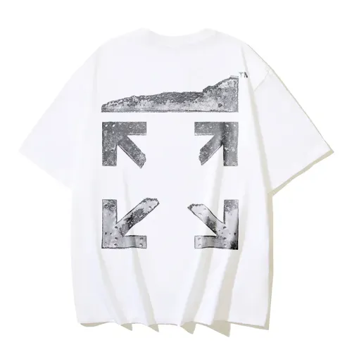 Off-White T-Shirts Short Sleeved For Unisex #1475789