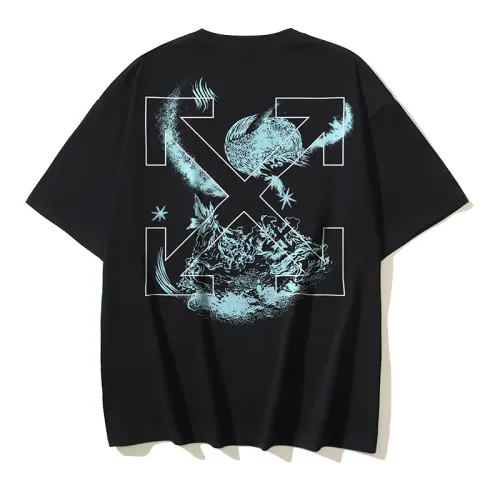 Off-White T-Shirts Short Sleeved For Unisex #1475793