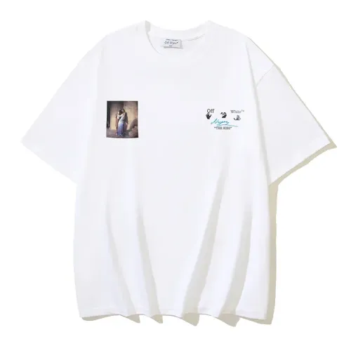 Off-White T-Shirts Short Sleeved For Unisex #1475837
