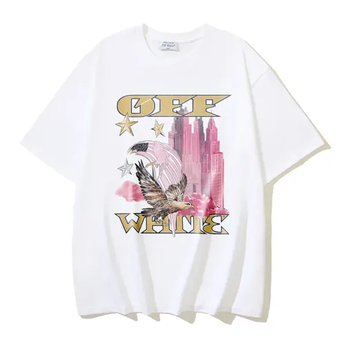 Off-White T-Shirts Short Sleeved For Unisex #1475841