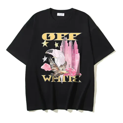 Off-White T-Shirts Short Sleeved For Unisex #1475842