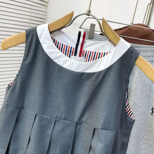 Replica Thom Browne Dresses Sleeveless For Women #1475921 $82.00 USD for Wholesale