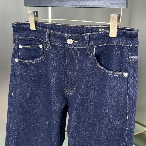 Replica Dolce & Gabbana D&G Jeans For Men #1476068 $80.00 USD for Wholesale