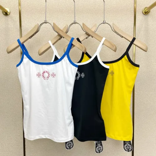 Replica Chrome Hearts T-Shirts Sleeveless For Women #1476431 $56.00 USD for Wholesale