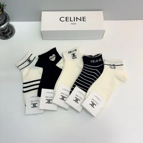 Replica Celine Socks #1476511 $27.00 USD for Wholesale