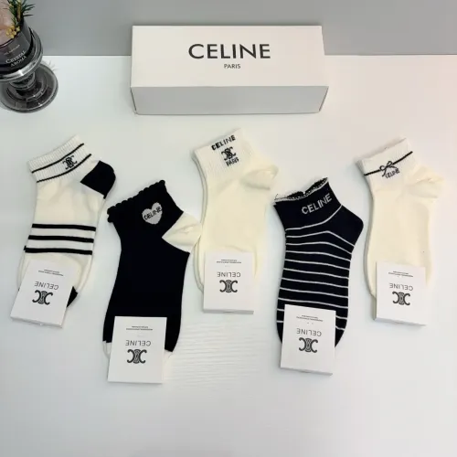 Replica Celine Socks #1476511 $27.00 USD for Wholesale