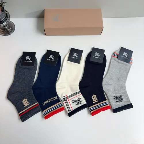 Replica Burberry Socks For Men #1476517 $29.00 USD for Wholesale