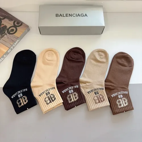 Replica Balenciaga Socks #1476518 $27.00 USD for Wholesale