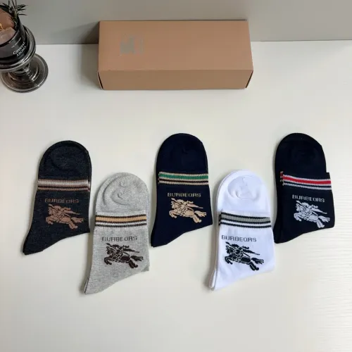Replica Burberry Socks For Men #1476555 $29.00 USD for Wholesale