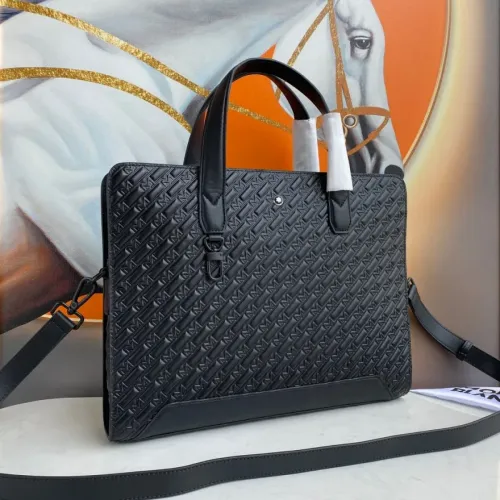 Replica Mont Blanc AAA Man Handbags #1477111 $192.00 USD for Wholesale