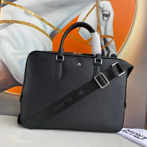 Replica Mont Blanc AAA Man Handbags #1477117 $160.00 USD for Wholesale