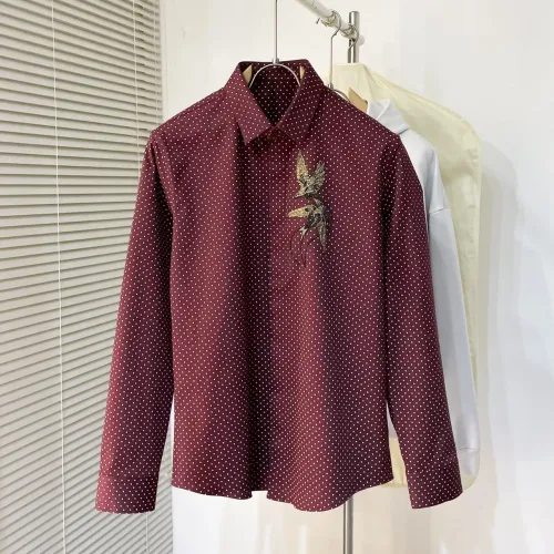 Dolce & Gabbana D&G Shirts Long Sleeved For Men #1477286