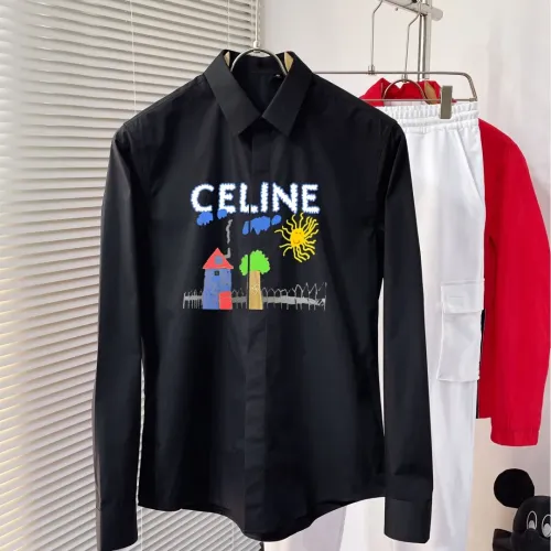 Celine Shirts Long Sleeved For Men #1477296
