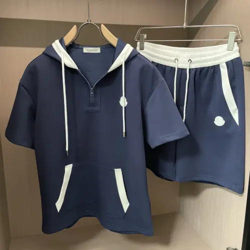 Moncler Tracksuits Short Sleeved For Men #1477483