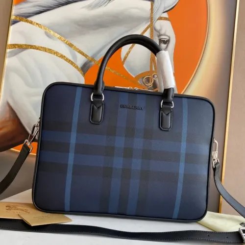 Replica Burberry AAA Man Handbags #1477631 $160.00 USD for Wholesale