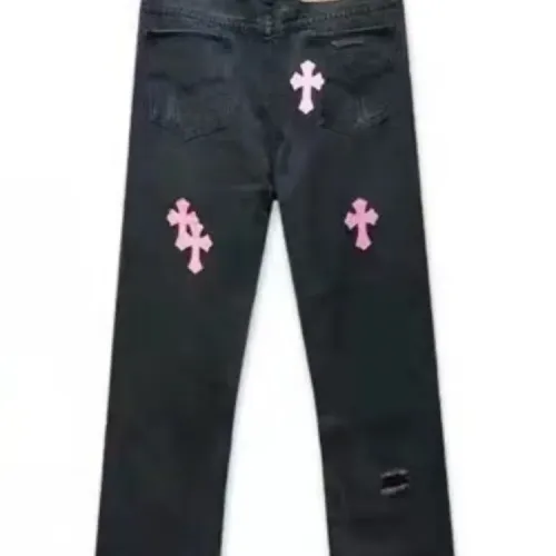 Replica Chrome Hearts Jeans For Unisex #1478531 $48.00 USD for Wholesale