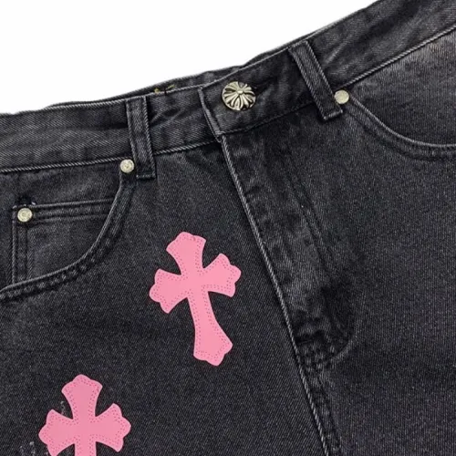 Replica Chrome Hearts Jeans For Unisex #1478531 $48.00 USD for Wholesale