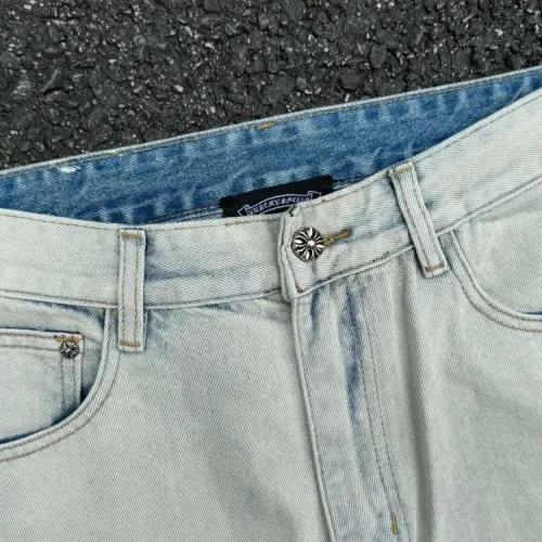 Replica Chrome Hearts Jeans For Unisex #1478536 $68.00 USD for Wholesale