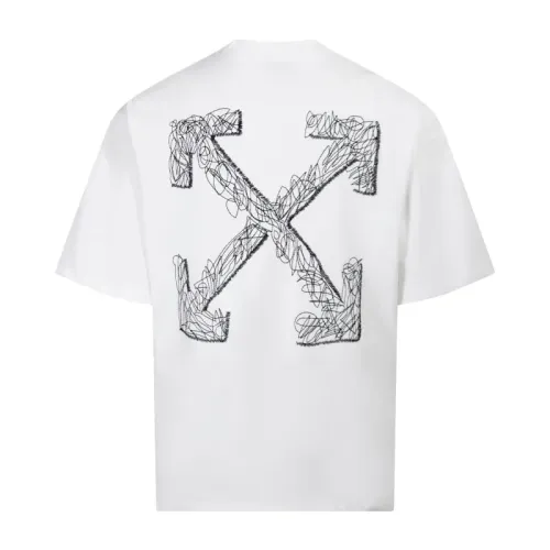 Off-White T-Shirts Short Sleeved For Unisex #1478569