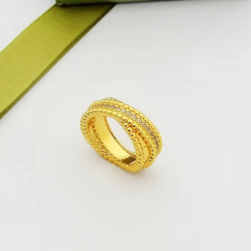 Replica Van Cleef &amp; Arpels Rings In Gold For Women #1478644, $25.00 USD, [ITEM#1478644], Replica Van Cleef &amp; Arpels Rings outlet from China