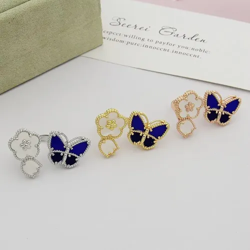 Replica Van Cleef & Arpels Rings In Rose Gold For Women #1478668 $27.00 USD for Wholesale