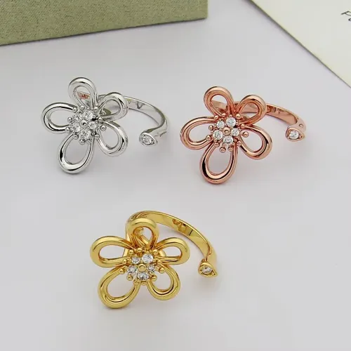 Replica Van Cleef & Arpels Rings In Gold For Women #1478672 $27.00 USD for Wholesale