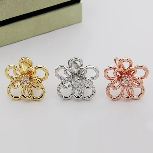 Replica Van Cleef & Arpels Rings In Rose Gold For Women #1478686 $29.00 USD for Wholesale
