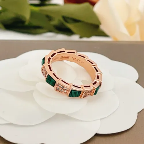 Replica Bvlgari Rings In Rose Gold For Women #1479175 $32.00 USD for Wholesale