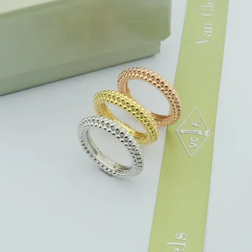 Replica Van Cleef & Arpels Rings In Gold For Women #1479440 $25.00 USD for Wholesale