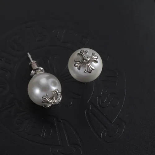 Replica Chrome Hearts Earrings For Women #1479748 $32.00 USD for Wholesale