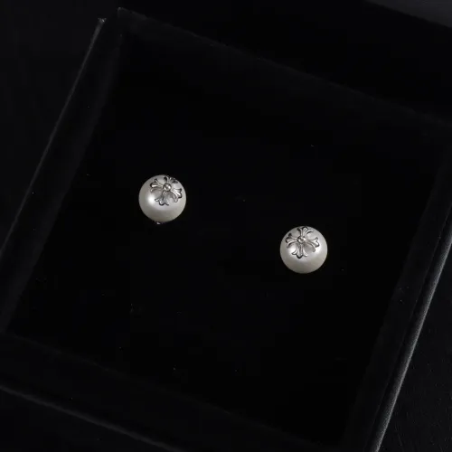 Replica Chrome Hearts Earrings For Women #1479748 $32.00 USD for Wholesale