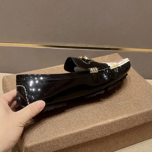Replica Versace Leather Shoes For Men #1480562 $76.00 USD for Wholesale