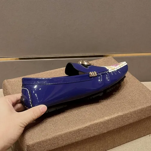 Replica Versace Leather Shoes For Men #1480563 $76.00 USD for Wholesale