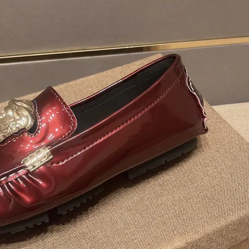 Replica Versace Leather Shoes For Men #1480564 $76.00 USD for Wholesale
