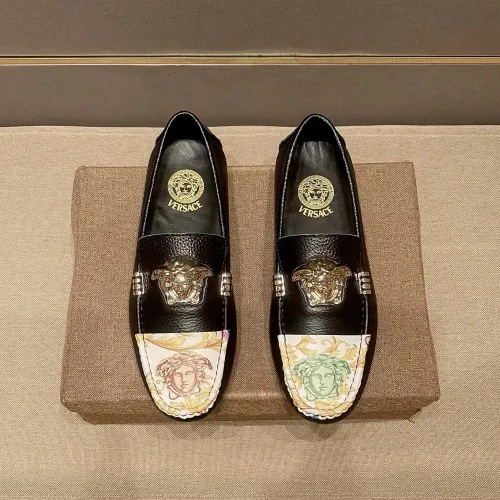Versace Leather Shoes For Men #1480566