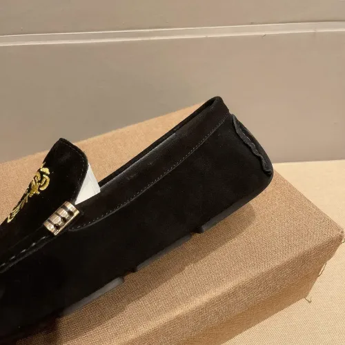 Replica Versace Leather Shoes For Men #1480567 $76.00 USD for Wholesale