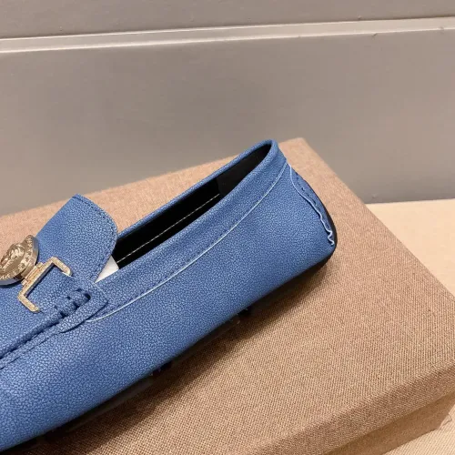 Replica Versace Leather Shoes For Men #1480570 $76.00 USD for Wholesale