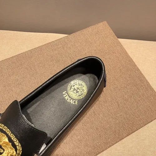 Replica Versace Leather Shoes For Men #1480571 $80.00 USD for Wholesale