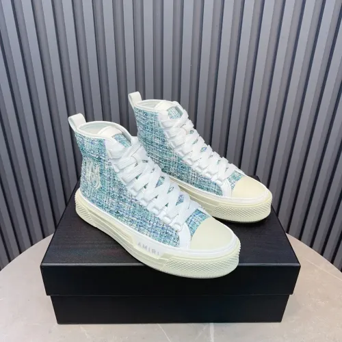 Replica Amiri High Tops Shoes For Men #1480723 $112.00 USD for Wholesale