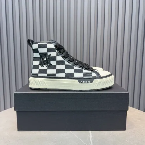 Replica Amiri High Tops Shoes For Men #1480729 $112.00 USD for Wholesale